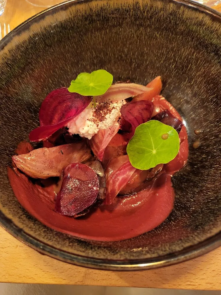 Entrée de Betteraves Fumées