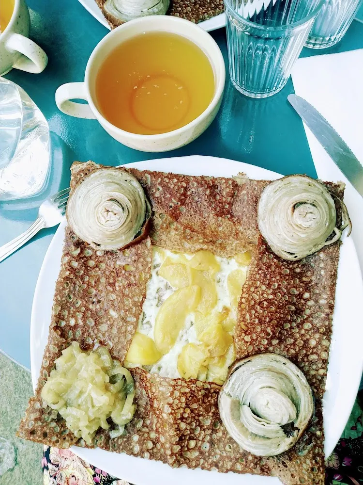 Galette Andouille Soubise